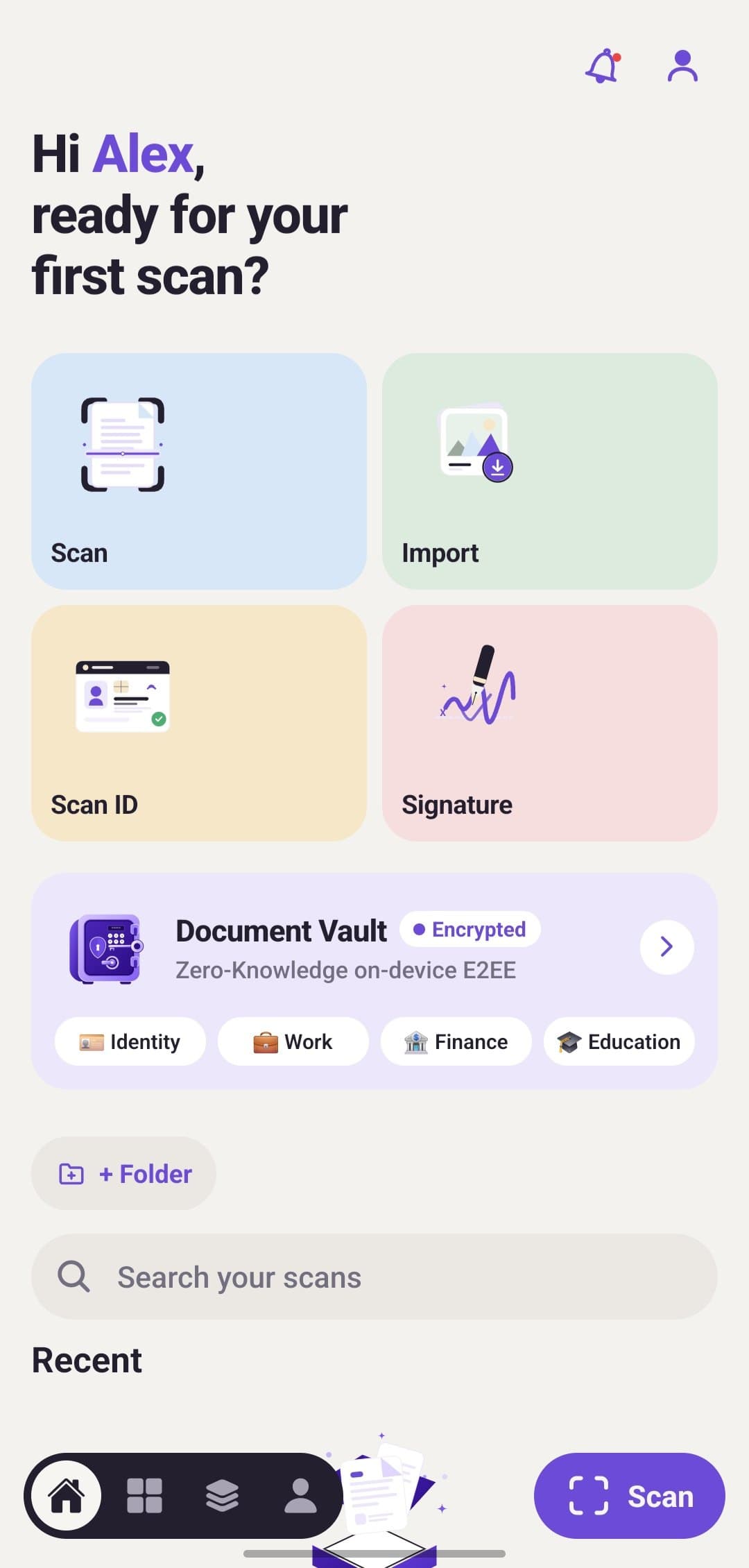 Scan Imge ScanOrbit – Private PDF Scanner & OCR for Android